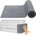78.7"x15.8" Cat Scratching Mat - Trimmable Self Adhesive DIY Climbing Cat Scratcher Pad Replacement for Cat Tree Shelves and Post Cat Scratch Furniture (Light Grey)