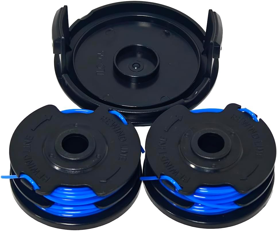 AC41RL3 & AC41RDLB 31104178G Dual Replacement Spool for Homelite UT41112B UT41113 UT41112 UT41120 A13 13 in. 4 Amp String Trimmer, Spools for Portland #62567,62338, 63387