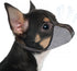 Muzzle for Small Dogs with Adjustable Straps, Breathable Mesh Small Dog Muzzle for Biting Chewing Licking Grooming or Eating Everything, Reflective Tape Design, Lightweight and Portable (XS)