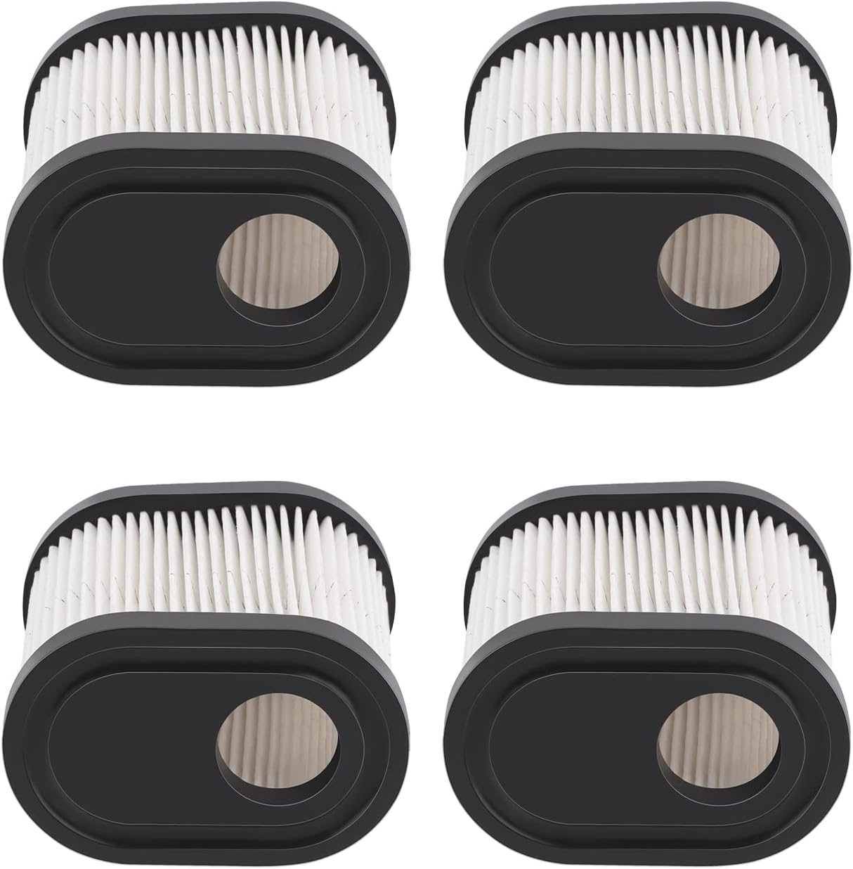 36905 Air Filter Fit for 740083A 751-11122 30-031 Rotary 9200 for Tecumseh LEV100 LEV115 LEV120 OVRM105 OVRM65 TVS115 TVS120 AH600 AV600 Toro Recycler 22 GTS 6.5HP 20016 20017 Lawn Mower(4PCS)