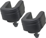 2 Pcs Tailgate Bushing Rear Right Passenger Side Compatible with 2014-2019 Chevy Silverado 1500 2500HD 3500HD Colorado/GMC Sierra 1500 2500 HD 3500 HD Canyon Replaces 22966936 (Black)