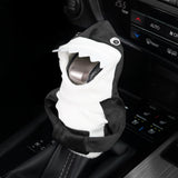 Car Gear Shift Cover, Universal Hoodie, Cute Shark Cover for Knob Protection, Automotive Interior Gadgets, Accessories Women and Man Gifts Black -