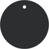 1 Pack Round Silicone Trivet - Hot Plate Mat, Robust Non Slip Coasters Trivets Heat Resistant Mat Pads for Kitchen
