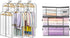 6 Pack Clear Garment Bags-40&