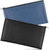 2 Pieces Money Bag,11x6.1 Inch Bags With Zipper for Cash, Bank Bag, Pouch, Holder Coins, Cosmetics, Bills, Tool 1 Black & Blue -