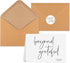 Thank You Cards with Envelopes 34 Pcs, Beyond Grateful 3.5x5 Wedding With Envelopes&Stickers, Blank Bridal Shower Cards, Bulk -