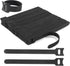Reusable Cable Ties, 126 PCS 6 Inches Adjustable Cord Straps Wire Organizer Wrap and Hook Loop Management -