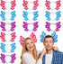 12 Pcs Halloween Axolotl Costume Headband Animal Ear Hair Hoop Headpiece Cosplay Party Favor for Women Adult Christmas Birthday Decor Accessory -