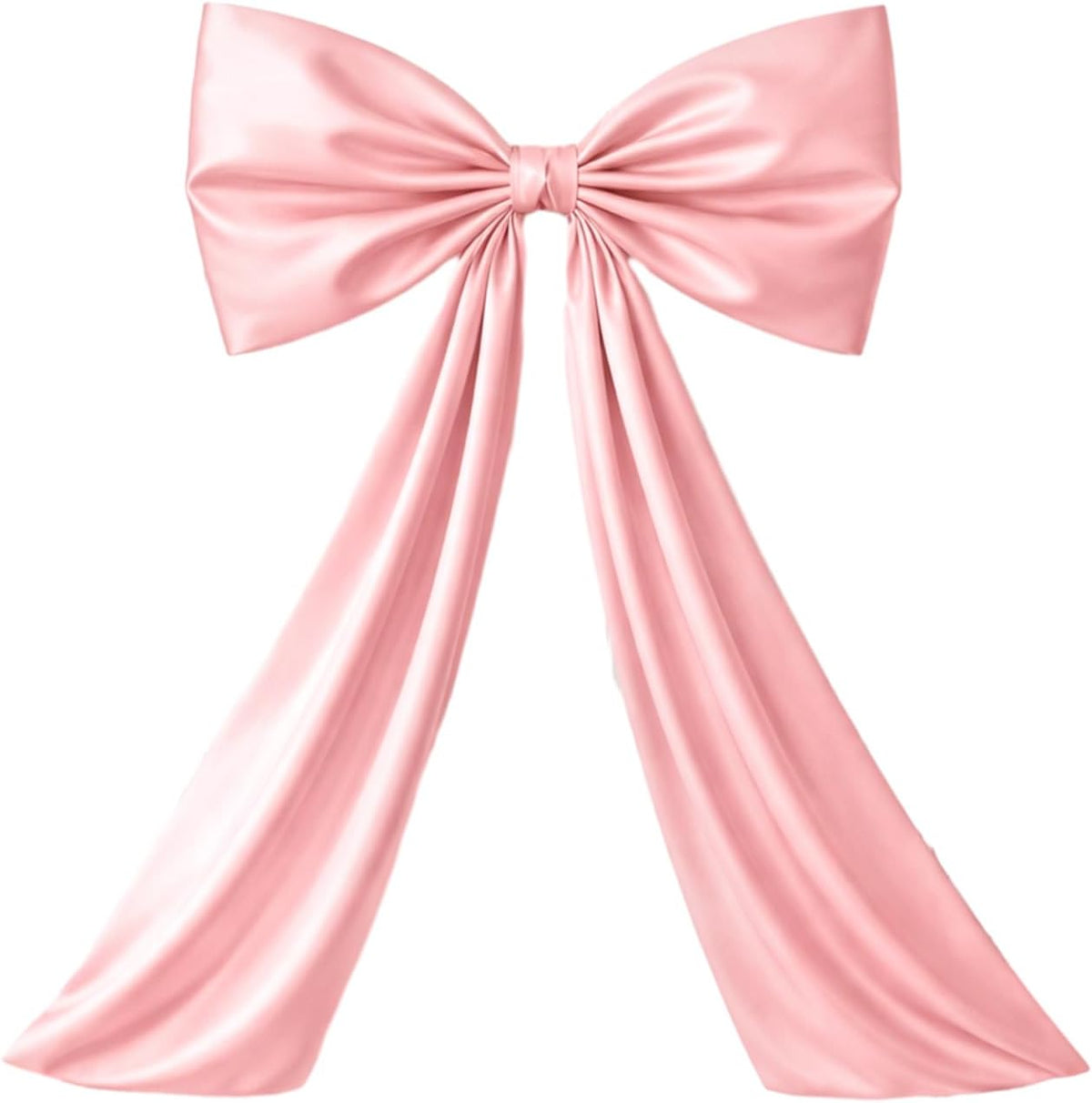 Large Pink Bow Decor Coquette Wall for Backdrop 24 x 36'' Big Giant Satin Ribbon Tie Birthday Wedding Bridal Baby Shower Party Ballerina Room Hanging Decoration(Lining Support) 36 Inches