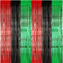 12 Pcs Juneteenth Party Decorations Freedom Day Foil Fringe Curtain Backdrop 100 x 39 Inch Metallic Tinsel Decor Black Red Green African American for Photo Props Red,Black,Green -