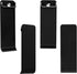 4pcs Back Stand for Nintendo Switch, Replacement Kickstand Shell Holder Compatible with Switch Console (Black) -