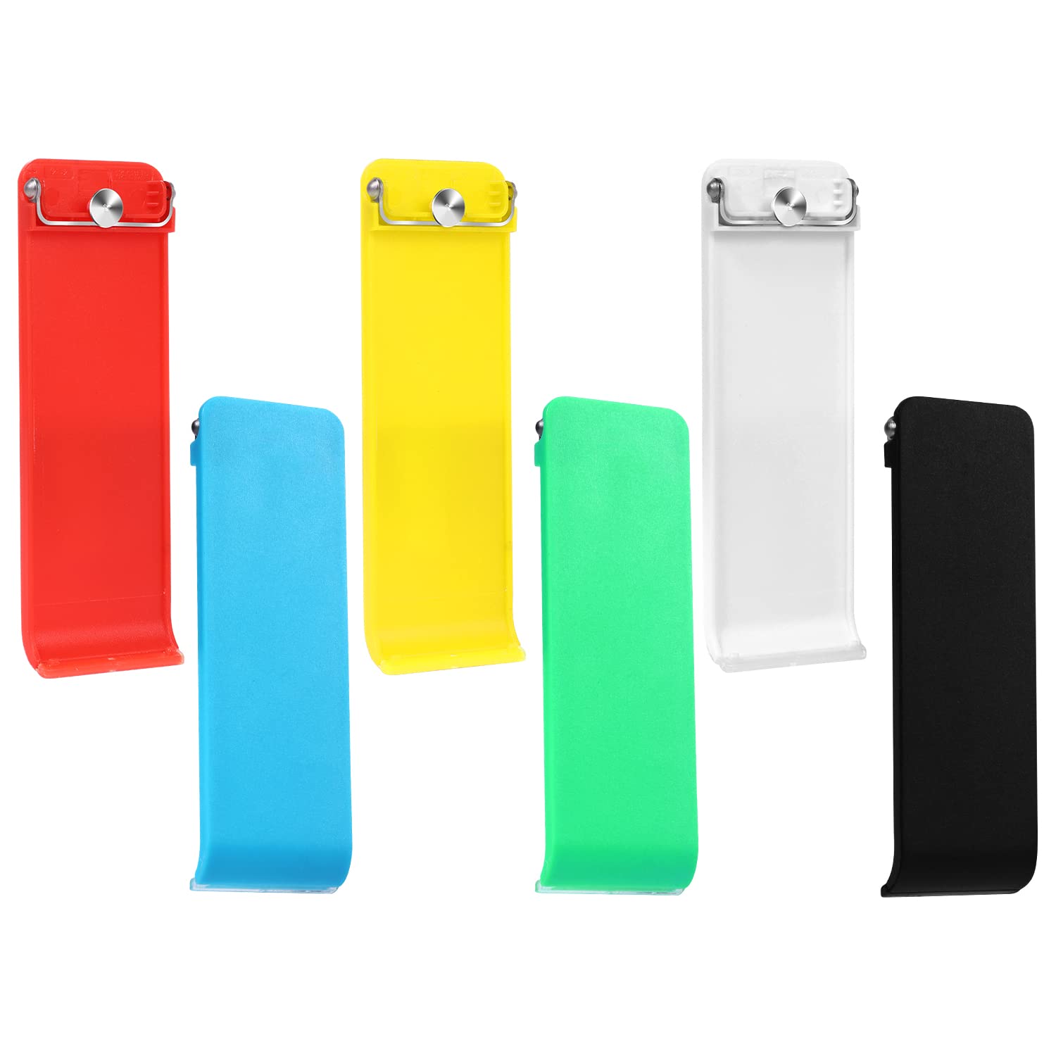 6pcs Back Stand for Nintendo Switch, Replacement Kickstand Shell Holder Compatible with Switch Console (6 Colors) -