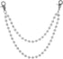 Rhinestone Pants Chain, fashionable and exquisite men&