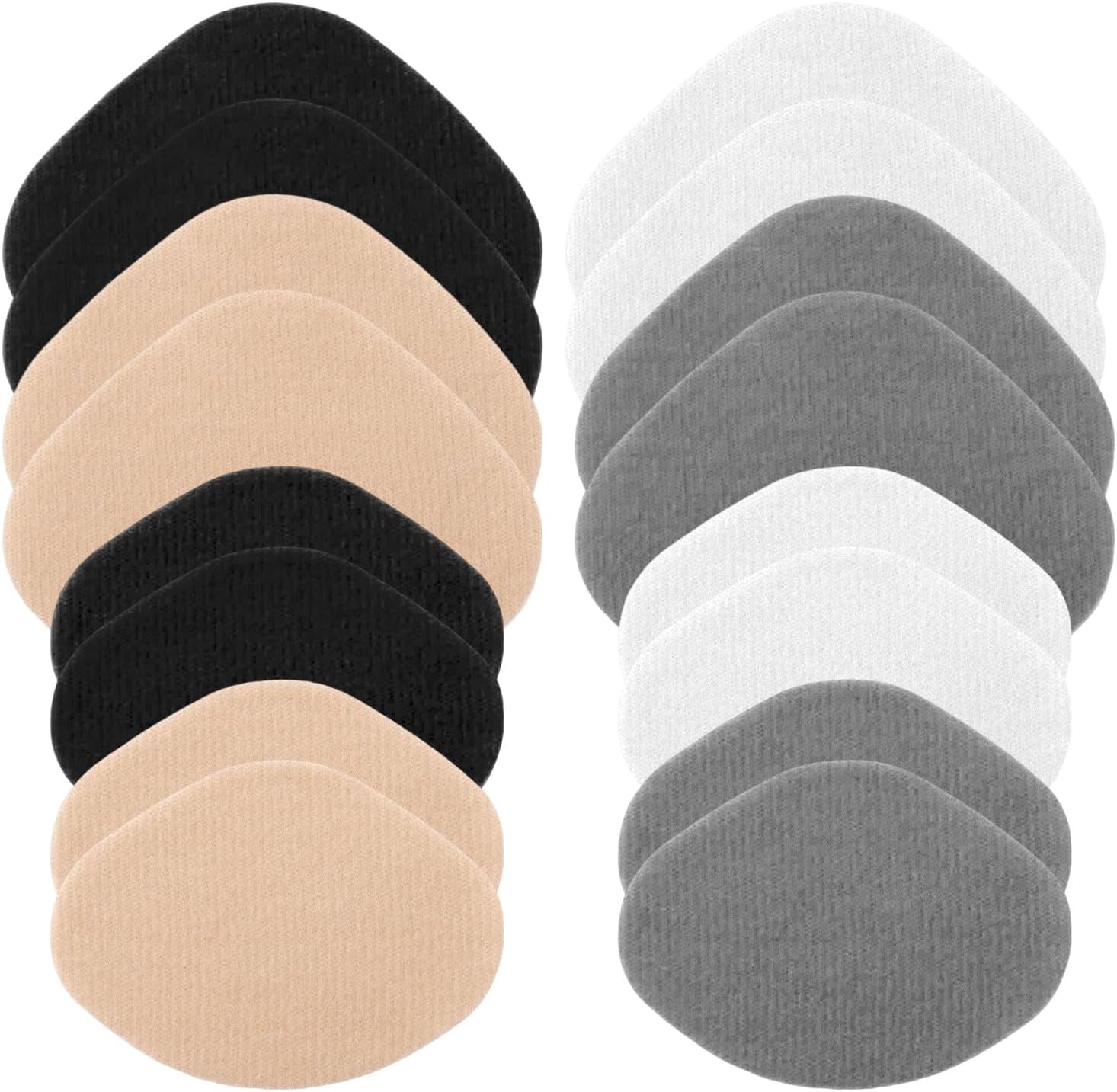 8 Pairs Shoe Patches for Holes, 4 Colors Lint Cloth Hole Repair Patch Sneakers Mesh Shoes Leather -