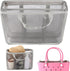 Beach Bag Storage Organizer Compatible with Baby Bogg Accessory Liners, Lightweight Mesh Pouch Divider Insert Zipper for Organizing -