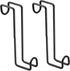 2Pack 8 Inch Tack Hook,Heavy Duty Metal Over Rail Hooks Stall for Hanging Horse Bridles Halters and Buckets -