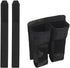 Pistol Double Magazine Holster 9MM Mag Pouch Holder with Removable Velcro Strap Black Camouflage -