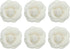 Camellia Fabric Pin Flower Brooch Artificial Flowers Brooches for Women Girls Cloth Wedding Party Decor Accessories Jewelry Gift Beige -