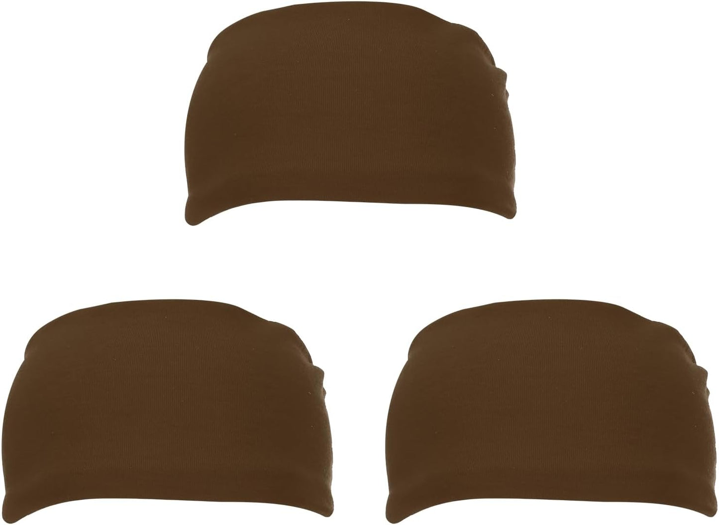 Sport Headbands for Men, Running Sweat Bands Absorbing Head Band Brown -