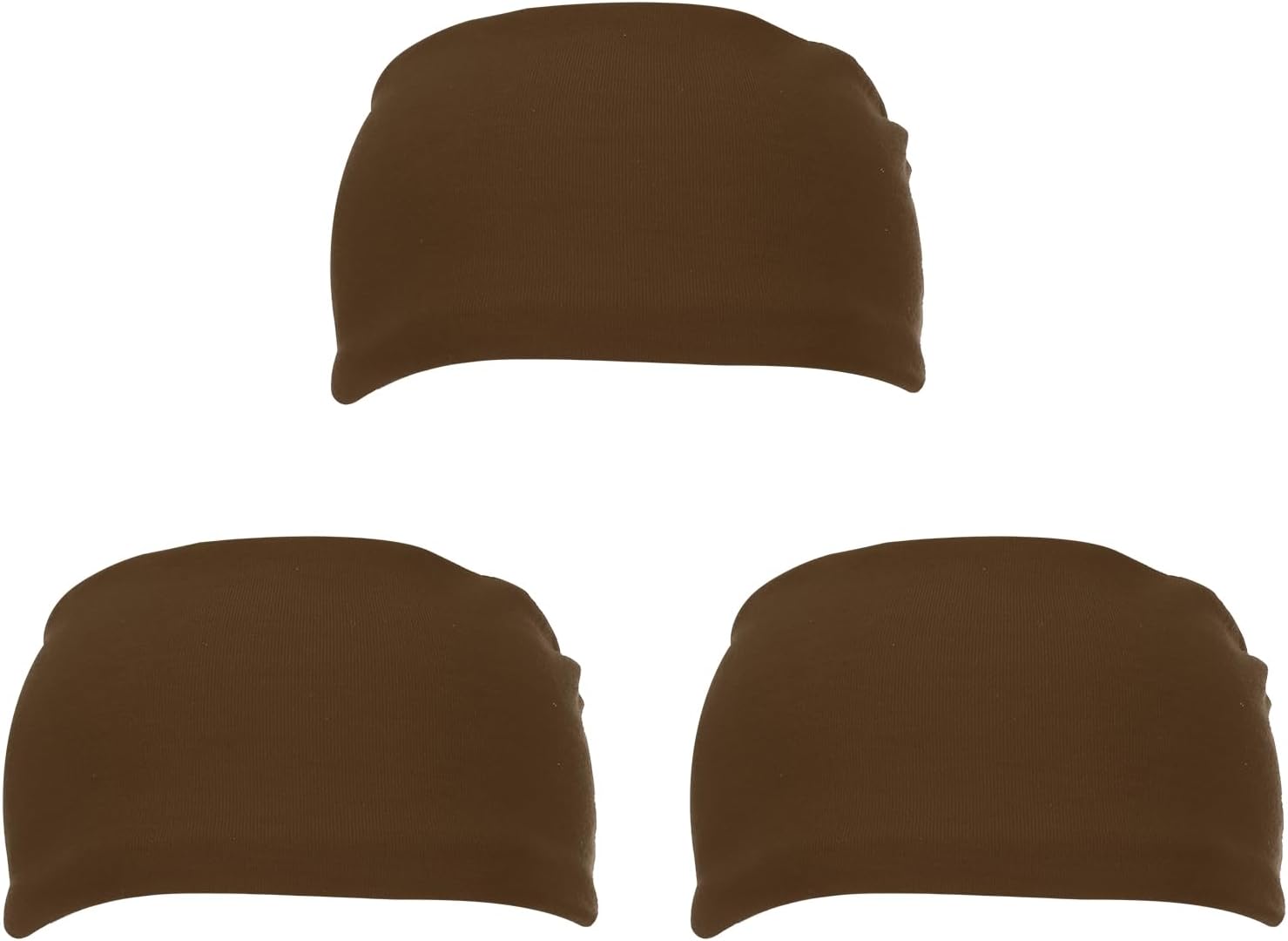 Sport Headbands for Men, Running Sweat Bands Absorbing Head Band Brown -