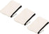 3" x 5" Coin Purse Pouch, 3 Pack Change Purses Small Organizer Bags with Zipper Canvas for Home, White -