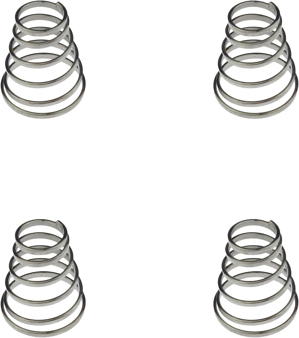 4 Pack 304 Stainless Steel Universal Quick Release Bike Wheel Skewer Springs 