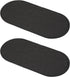 Felt Base Shaper 10x5 Inch, 2 Pcs Bag Bottom Pad Purse Liner Board Insert Oval for Handbags Tote Crossbody Backpack, Black Inch