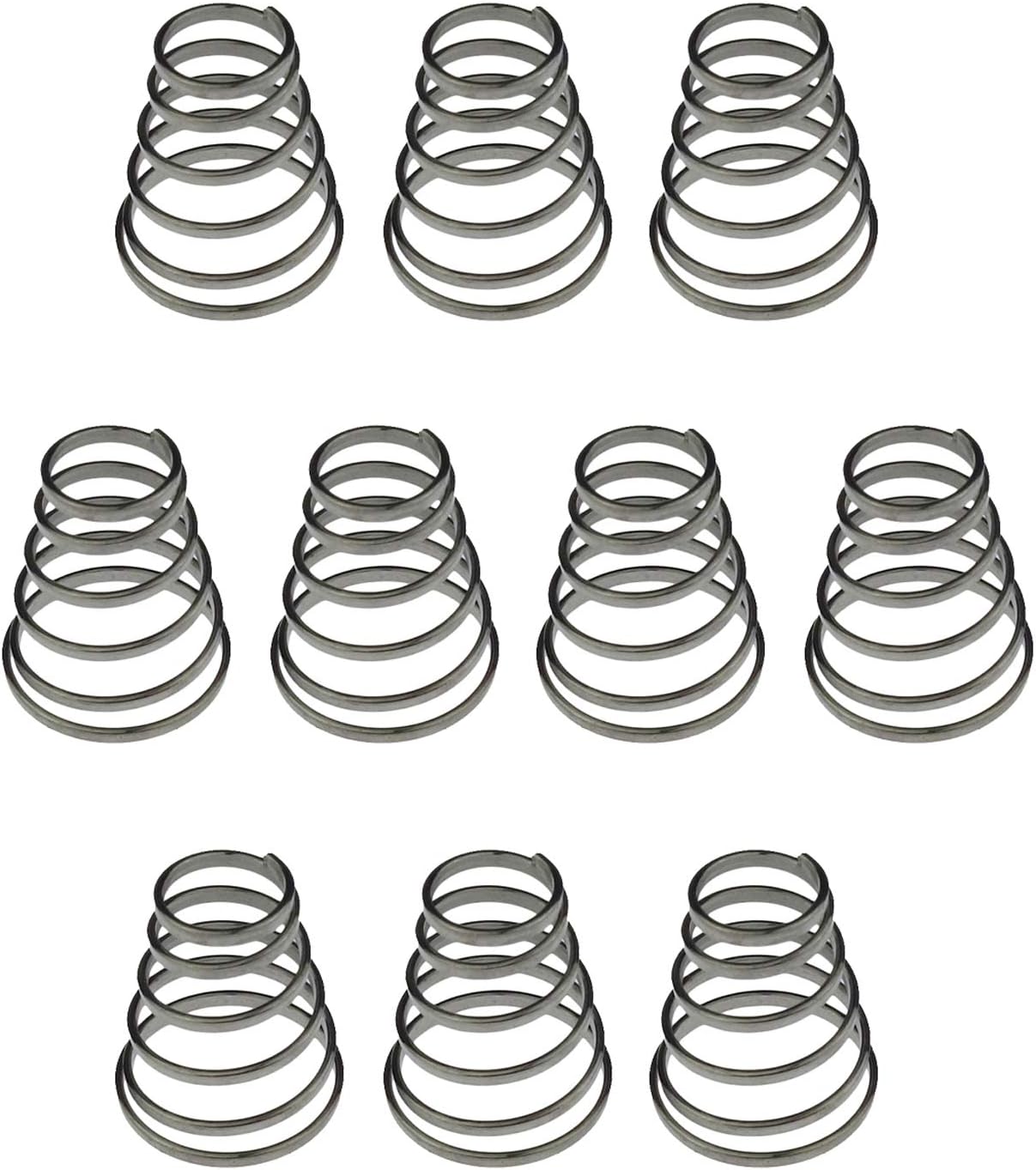 10 Pack 304 Stainless Steel Universal Quick Release Bike Wheel Skewer Springs 