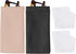Squeeze Top Sunglass Pouch, PU Leather Soft Eyeglass Pouch Portable Travel Sunglasses Pouch(2 Set) White/Pink White -