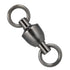 20 Pack Ball Bearing Fishing Swivels, Swivels Tackle Saltwater, Freshwater Stainless Heavy Duty Lure Leader Line Connector 