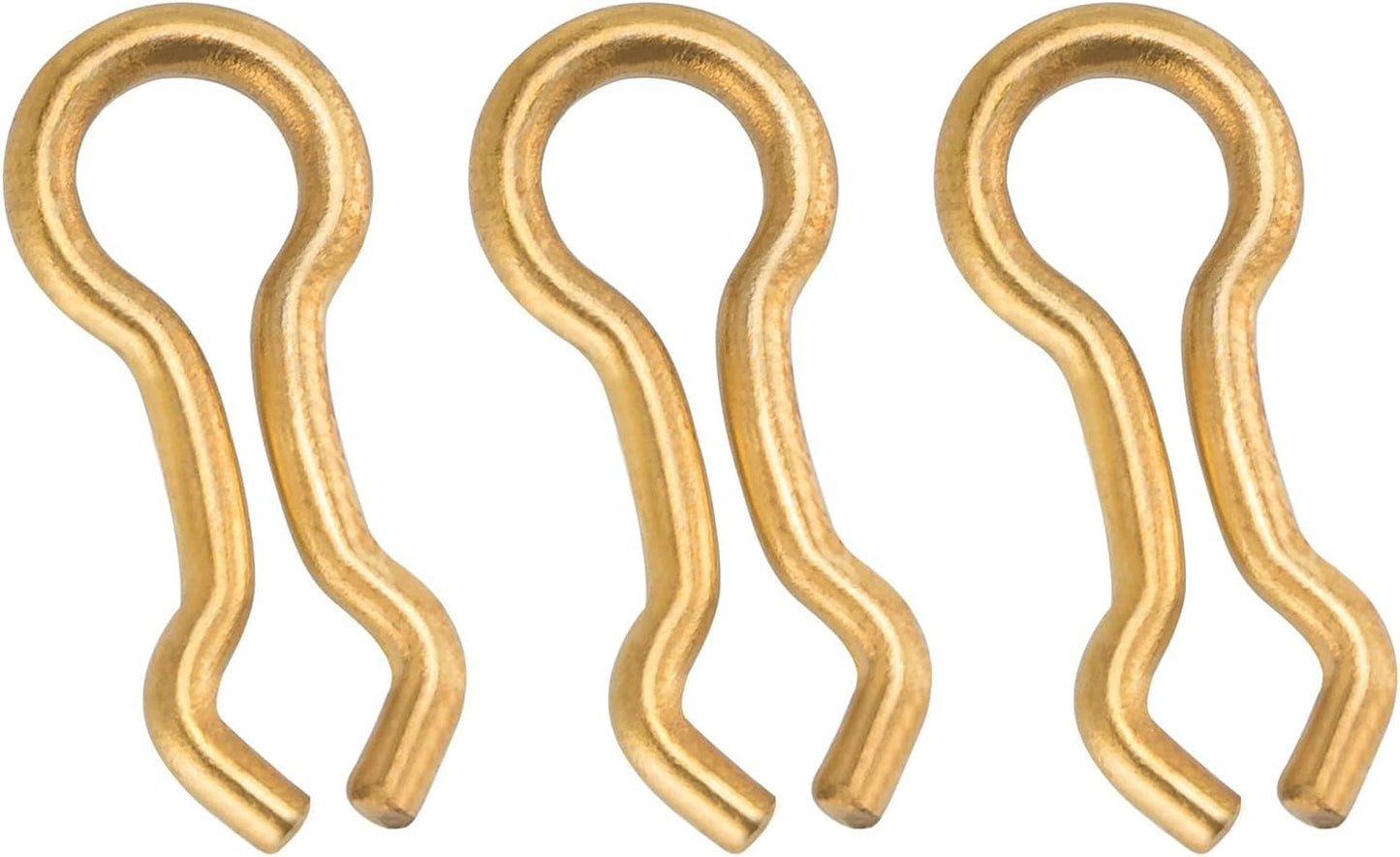Brass Sinker Eyes for Lead Weight Mold, US Size Eyelet Homemade Fishing Mold Tackle Accessories - #2