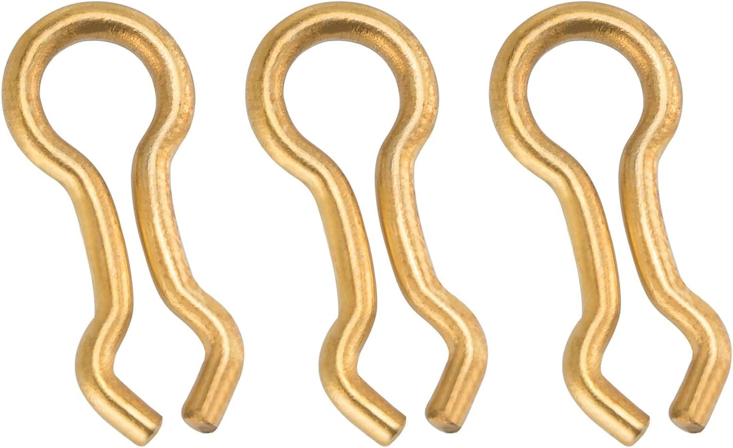 Brass Sinker Eyes for Lead Weight Mold, US Size Eyelet Homemade Fishing Mold Tackle Accessories - #2