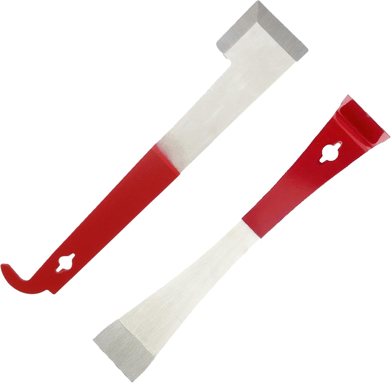 2 Pack Steel Beekeeping Hive Tool Scraper Bee Frame Lifter and Equipment for Beekeepers, Types 