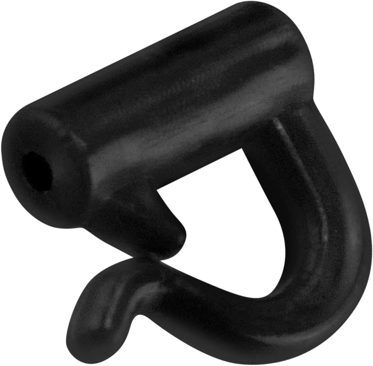 100 Pack Quick Change Spinner Clevis Plastic Blade Snaps Lure Making Supplies Walleye Rig Inline Parts Black/100 -
