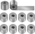 10 Pack Fishing Lead Roll, 1oz Per Weights Sinkers Soft Sheet Strips Crafting Weight - 0.4mm-10 Rolls