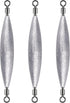 20 Pack Inline Trolling Weights with Double Barrel Swivels (1/16oz-3/4oz), Lead Egg Sinkers for Salmon Trout Walleye Freshwater Saltwater Fishing - 1/2oz-20