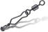20 Pack Fishing Speed Clips with Barrel Swivel, Stainless Steel Lure Quick Snap Swivels Freshwater - 