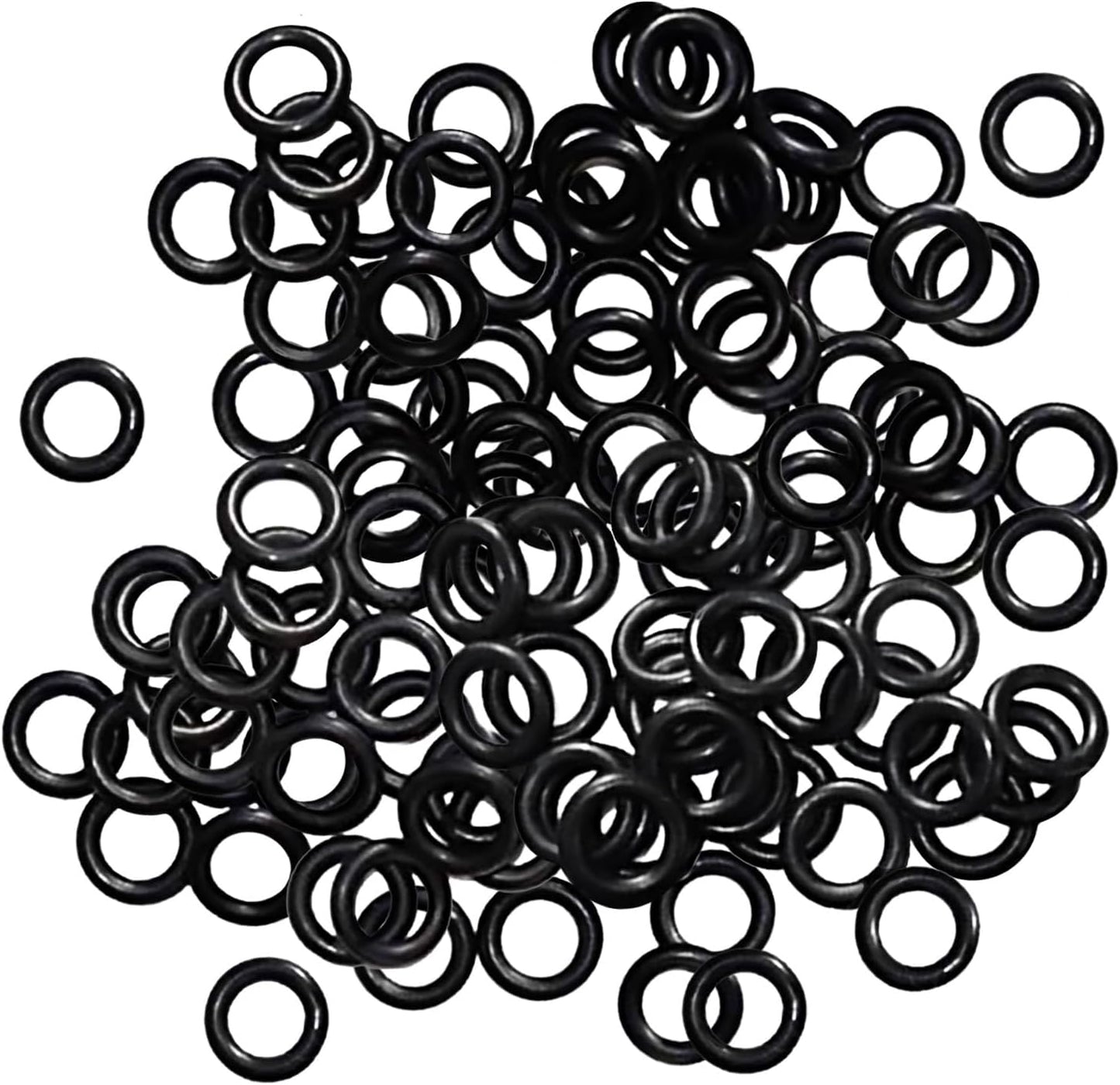 200 Pcs Archery Arrow Broadhead O-Rings 1/4inch Field Points Tips Replacement Rubber Bands for Preventing Loosening Accessories -