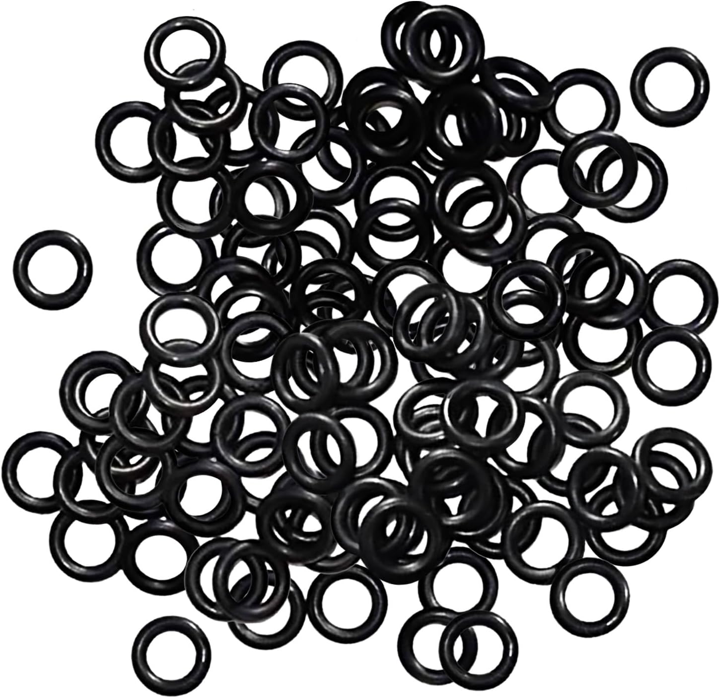 200 Pcs Archery Arrow Broadhead O-Rings 1/4inch Field Points Tips Replacement Rubber Bands for Preventing Loosening Accessories -