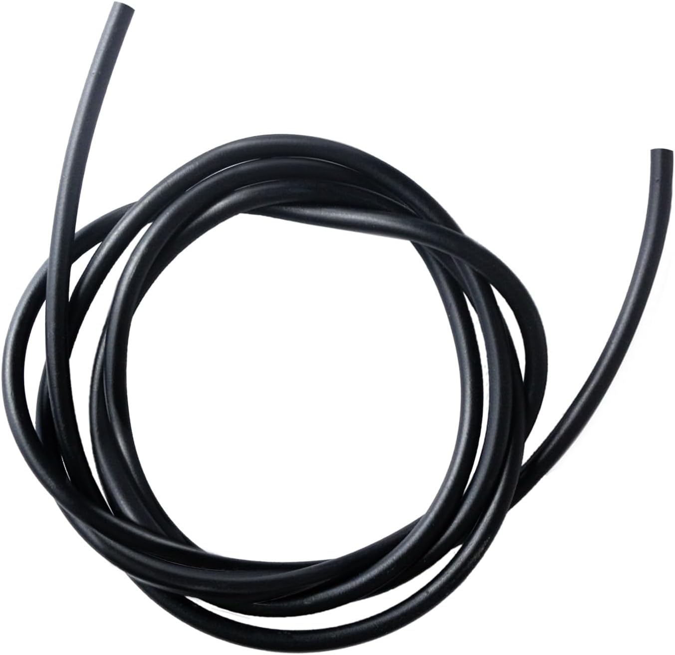 6.5 Ft Archery Bow Peep Sight Tubing Durable Replacement Rubber Tube for Compound Accessories Black -