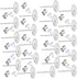 600 PCS 8MM Hypoallergenic Stainless Steel Earrings Posts Flat Pad Blank Pin Studs with Butterfly Earring Backs and Silicone Bullet for Jewelry Making Findings -