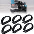 Adjustable Pedal Straps for Ellipse Leg Exerciser Machine, Feet Strap Under The Desk Training Fitness Home Office Sports Accessories Fit Foot Prevent Slipping Black -