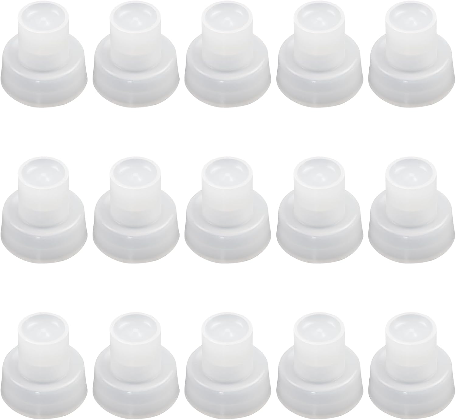 15 Pack 00600.1000 Faucet Silicone Seat Cup Compatible with Bunn Tea Maker Coffee Maker,Tea urns Nozzles Replacment Parts,Fits 1GDSG and Digital TF Server Series Brewers Warmers. -