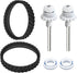 R0796200 Tune Up Kit Compatible with Zodiac Baracuda MX8 MX8EL MX6 Elite Cleaner, Pool Cleaner Move Repair Replacement Parts Tire Tracks, Drive Shafts, Bearing Assembly- R0526100 R0525100 R0527000 -