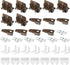 5 Set R 7321 Track Guide and Glides Replacement,Drawer kit Compatible with Kenlin Rite Trak 1 System, Drawer Hardware to Repair Furniture for Dressers, Hutches & Nightstand Systems -