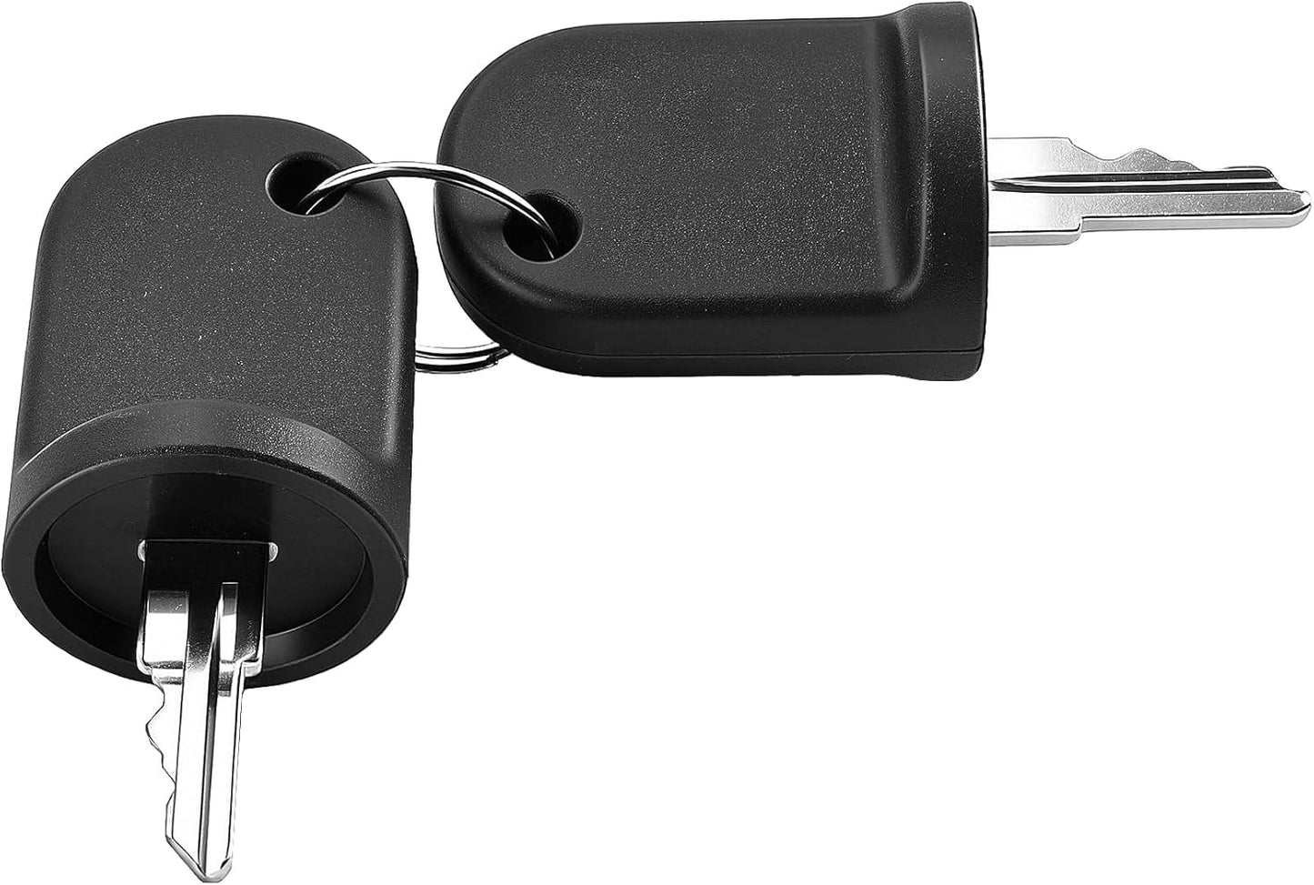 Ignition Key Switch W/2 Keys for EZGO Electric RXV 2008-Up, OEM 605637 605946 609680 (Set of 2 Keys) Set -