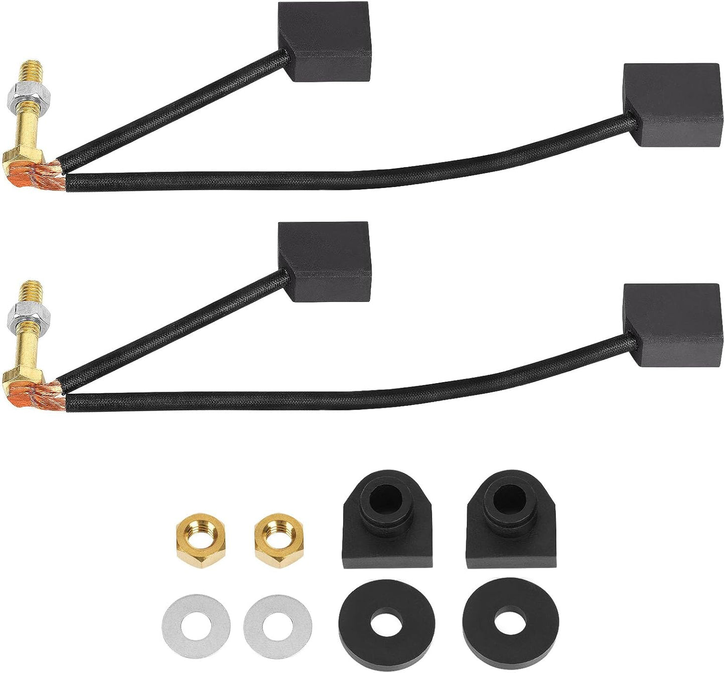 Golf Cart ADC Motor Brush Kit,Fits Club Car EZGO 73120-G25 1021862-01,102187101 -