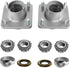 Club Car DS Front Hub Assembly, Golf Cart Wheel with Bearings Seals Kit for 1981-2003 Gas and Electric Carts, OEM 1011892 -