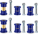 Club Car DS Bushings and Sleeve Kit, Polyurethane Kit Fits for Front Upper A Arm Suspension 1992-up Models, Replaces OEM 1016346 -