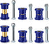 Club Car DS Bushings and Sleeve Kit, Polyurethane Kit Fits for Front Upper A Arm Suspension 1992-up Models, Replaces OEM 1016346 -